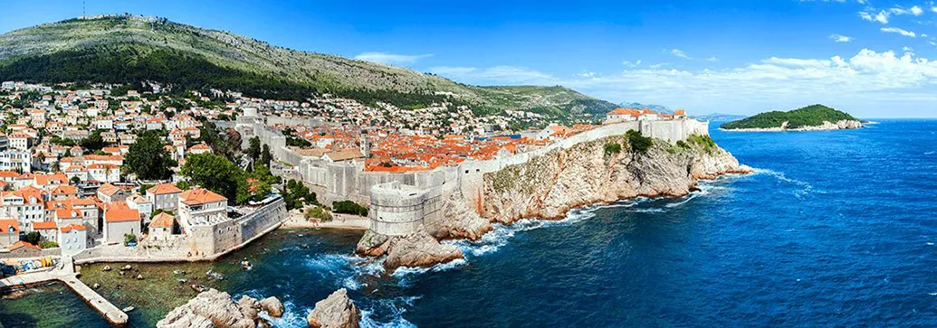 kliffen in Dubrovnik